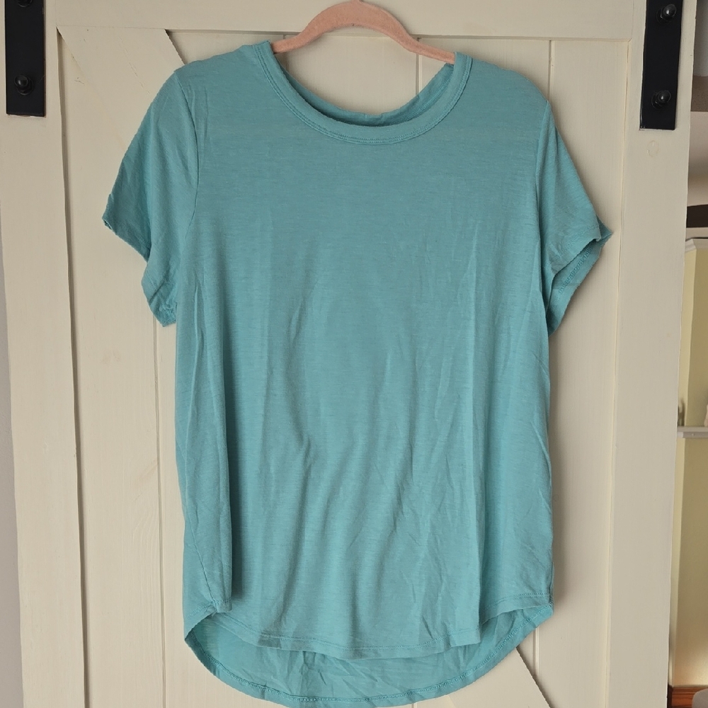 SO Light Teal Short Sleeve Crewneck Tee